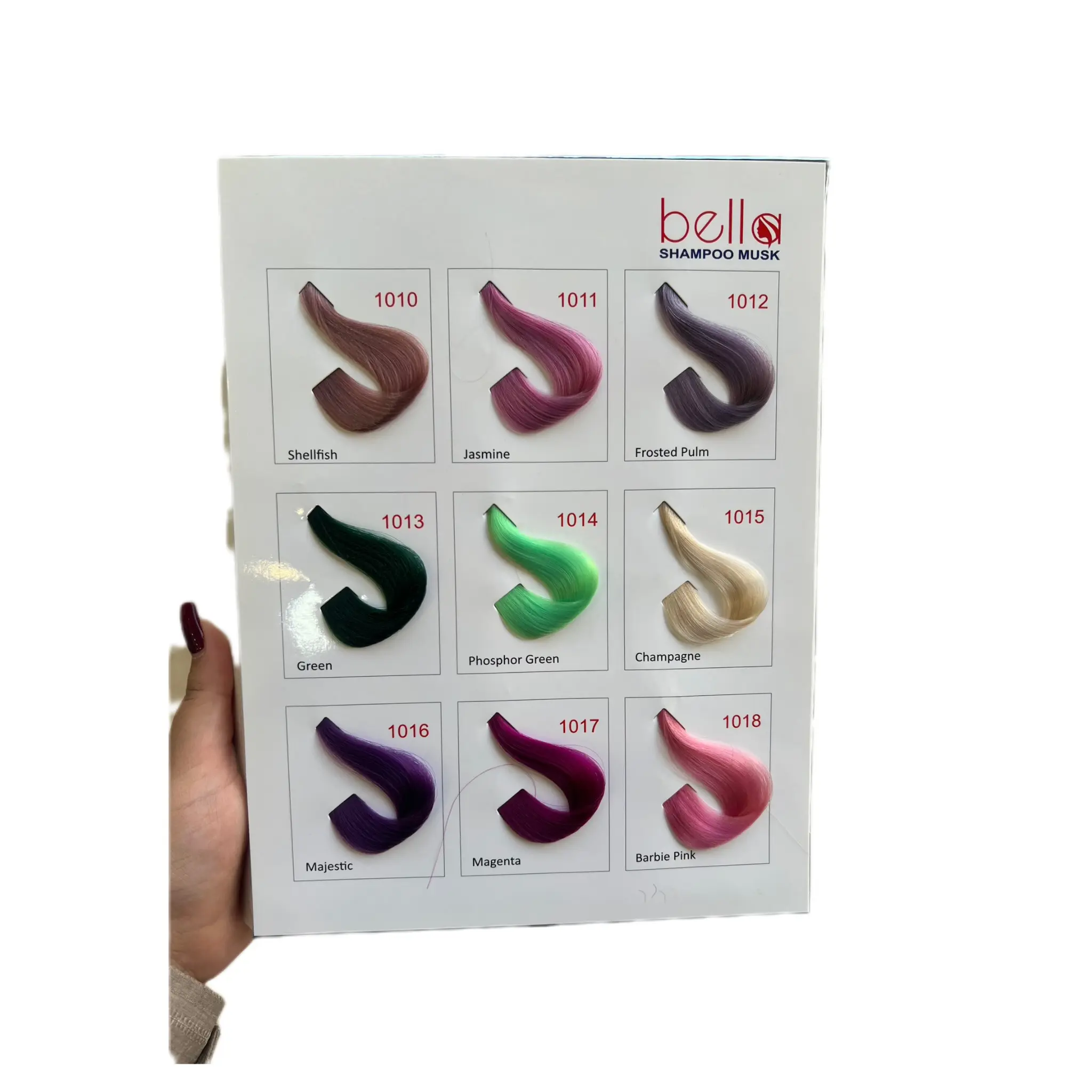 شامپو رنگ بلا