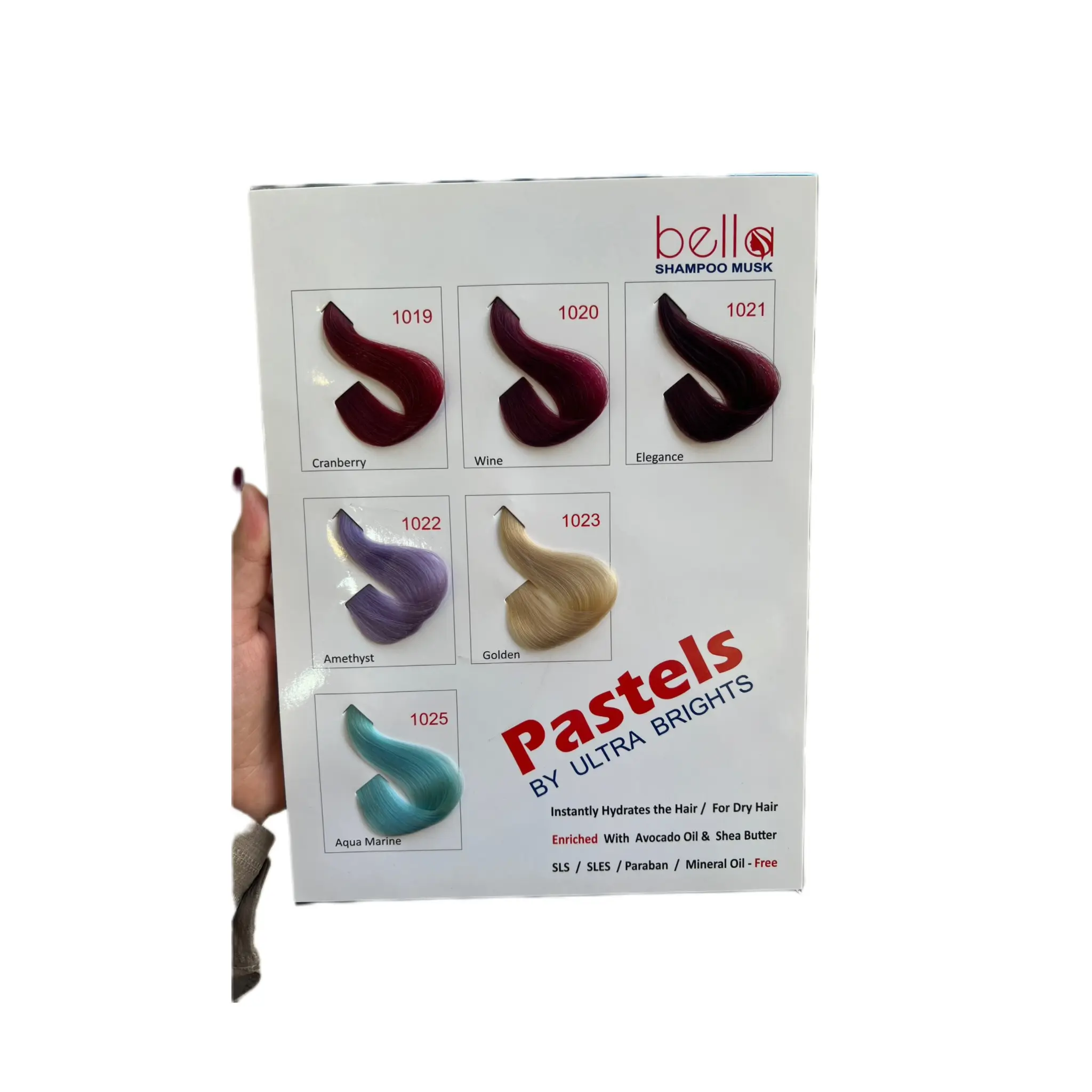 شامپو رنگ بلا