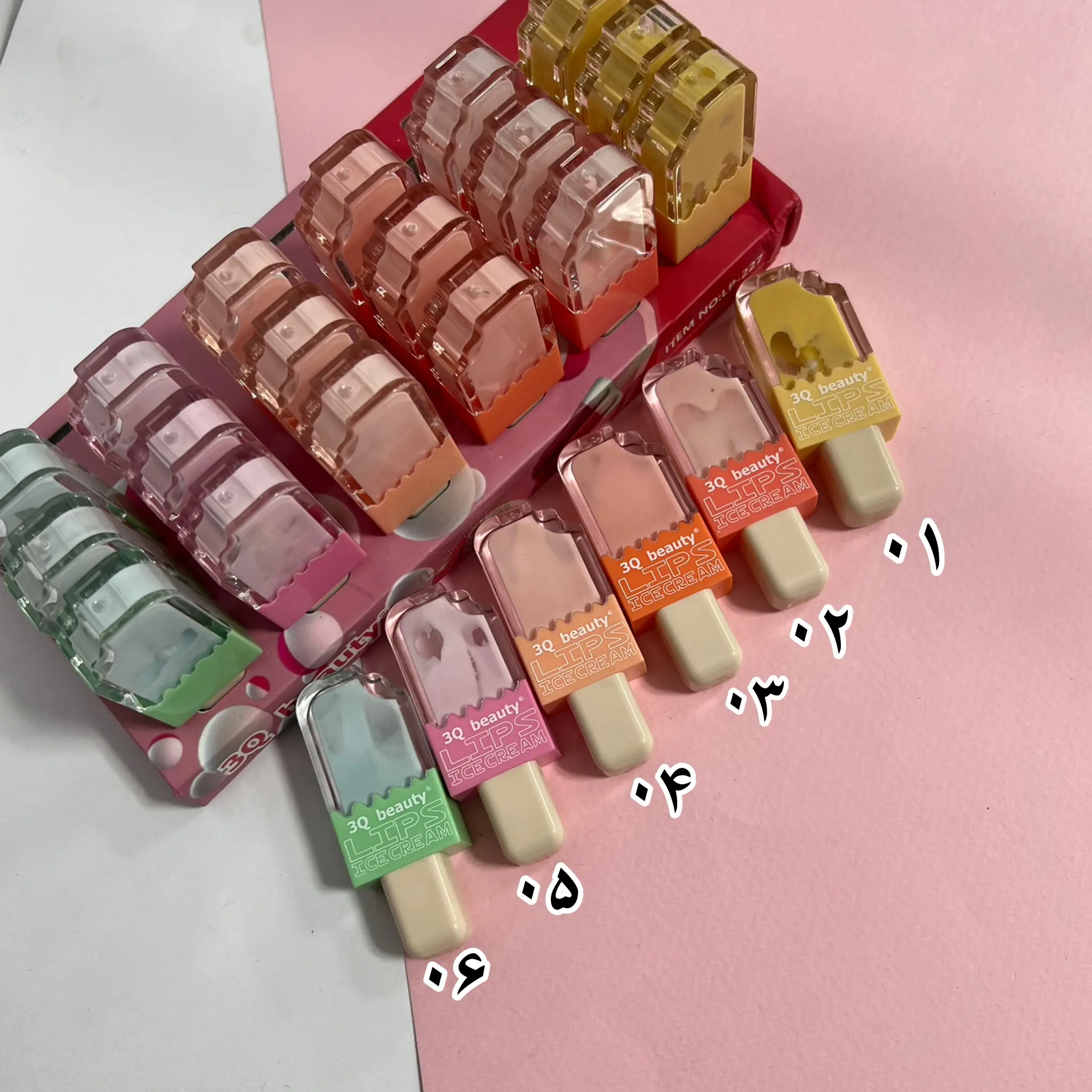 بستنی لب (بی رنگ)