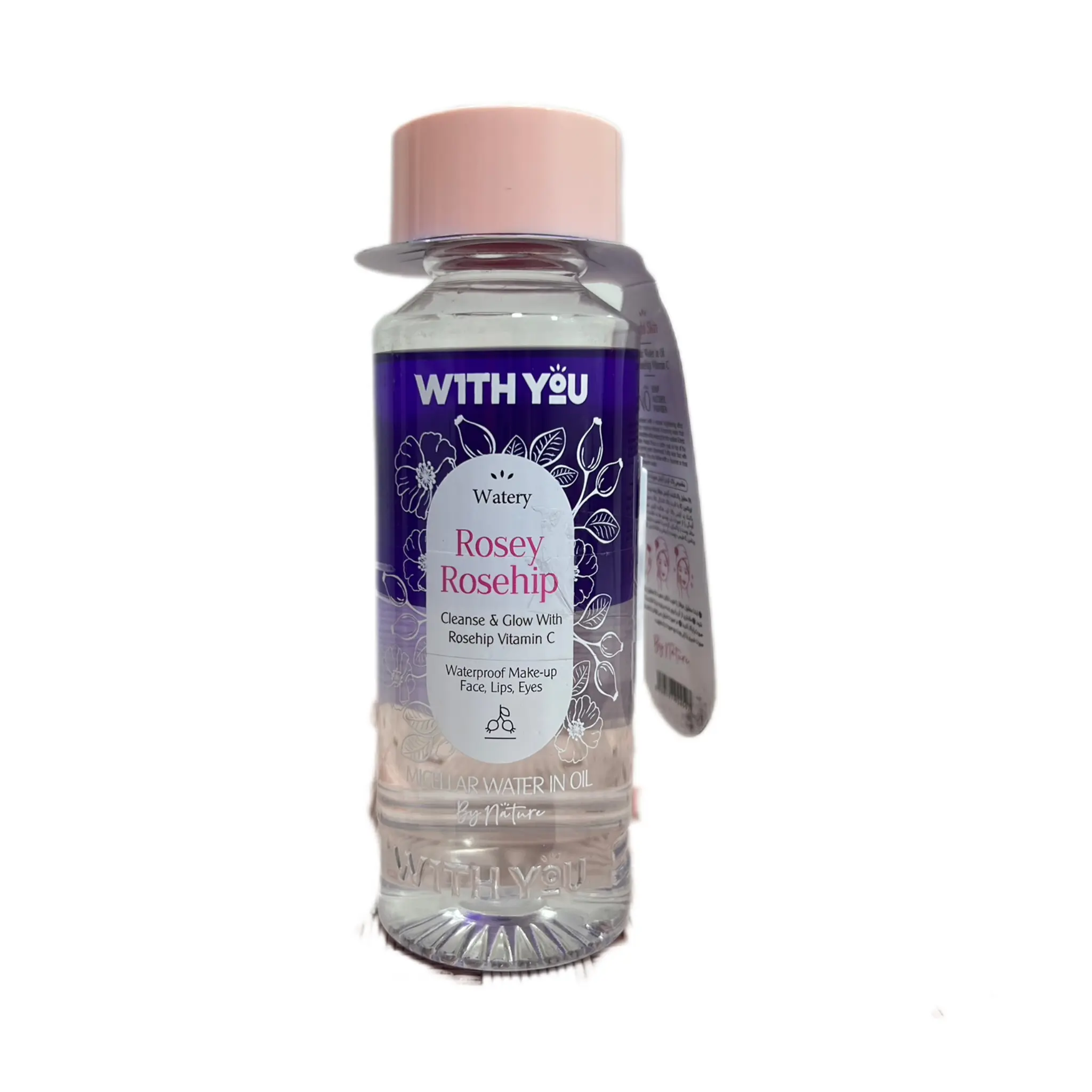 میسلار واتر پاک کننده دوفاز آرایش صورت لب و چشم ویت یو With You Micellar Water in Oil 200 ml