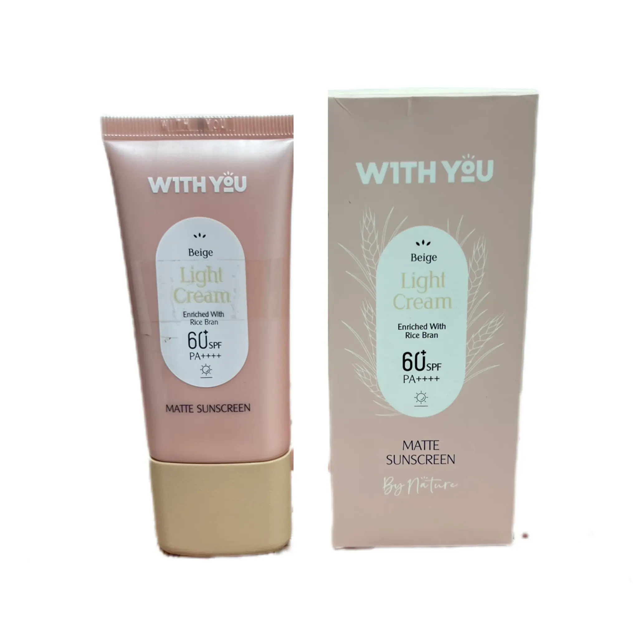 کرم ضد آفتاب رنگی ویت یو با SPF 60 حجم 50 میلی لیتر