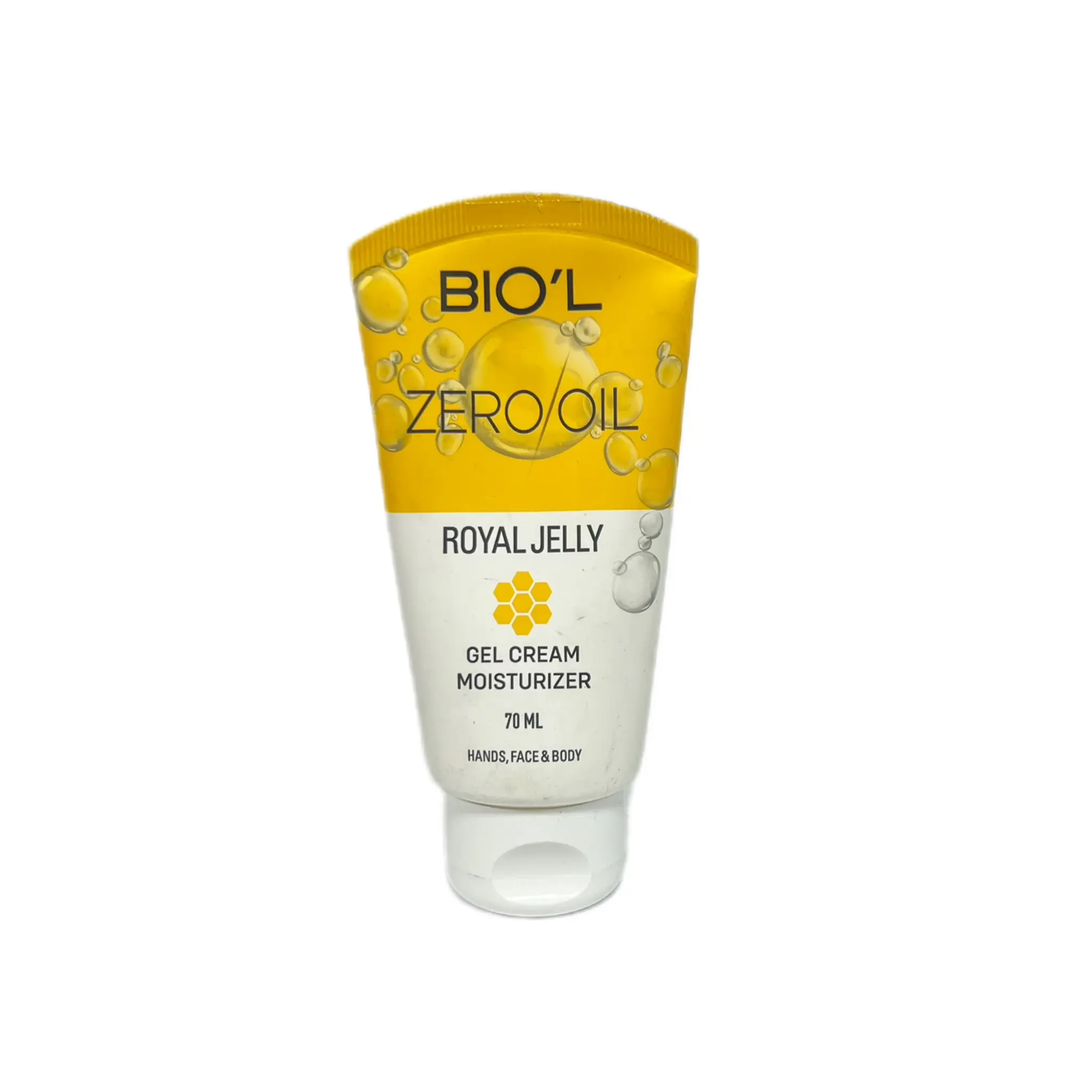 ژل کرم آبرسان بیول حاوی عصاره ژل رویال مناسب انواع پوست حجم 70 میلی لیتر